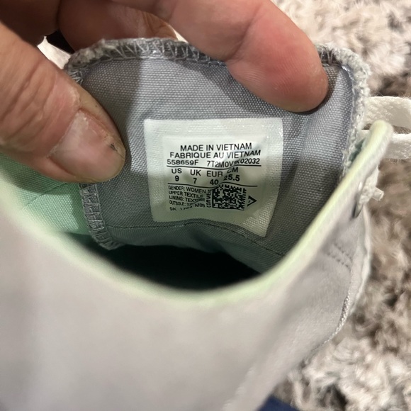 Gray Canvas Sneakers - Picture 3 of 3